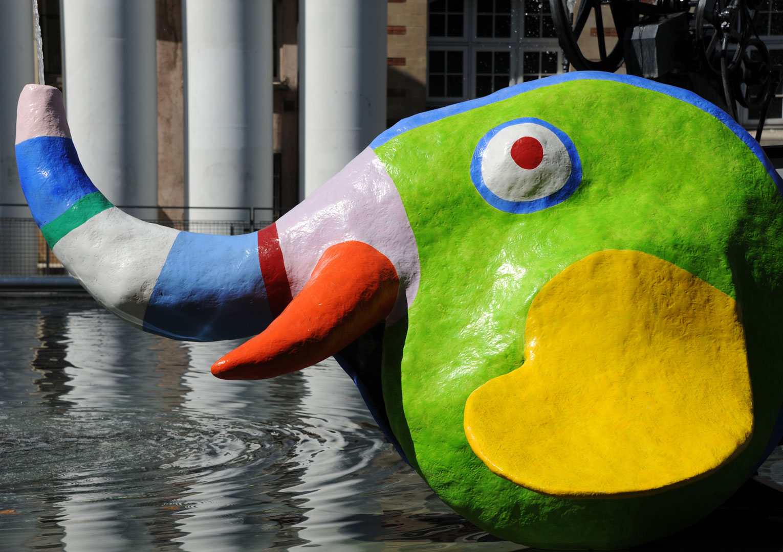 Niki de Saint Phalle & Tinguely fountains